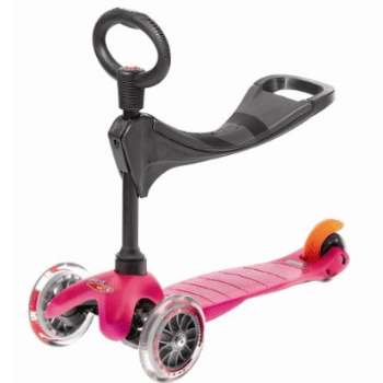 Micro Mini 3-in-1 Pink Scooter For Toddlers - Our Pick For 2018's Best Toddler Scooter
